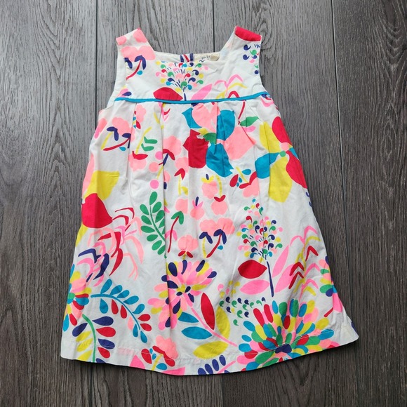 Mini Boden Other - Mini Boden sleeveless floral dress 1.5-2 years